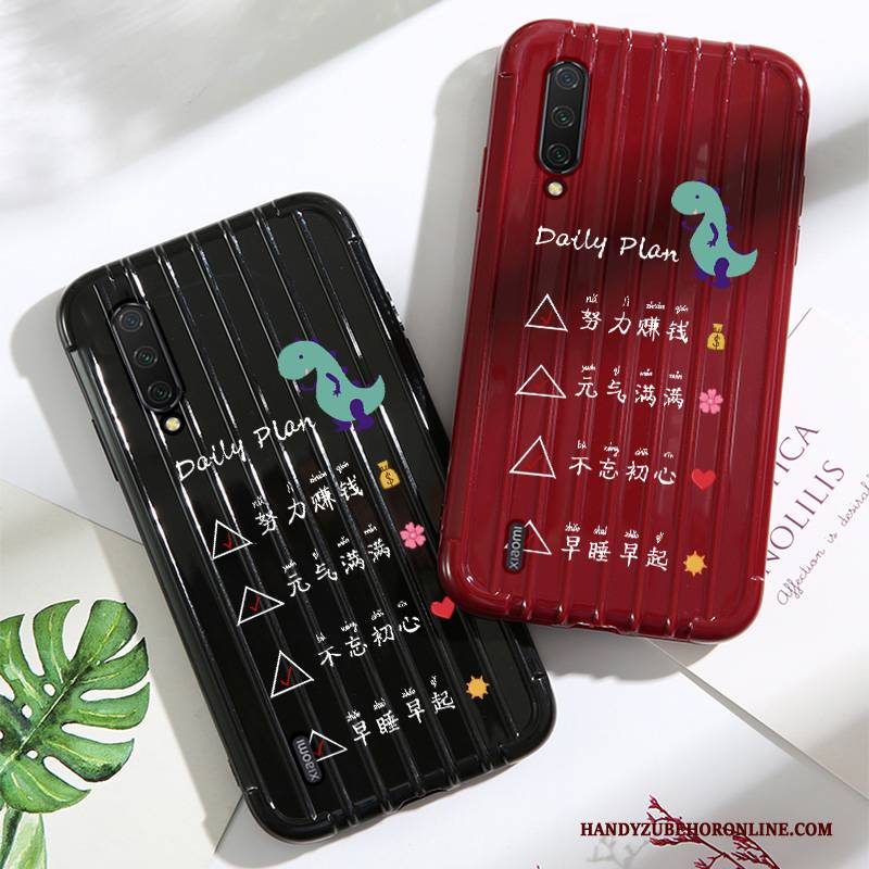 Hülle Mi 9 Lite Taschen Handyhüllen Membran, Case Mi 9 Lite Mode Einfarbig Temperieren
