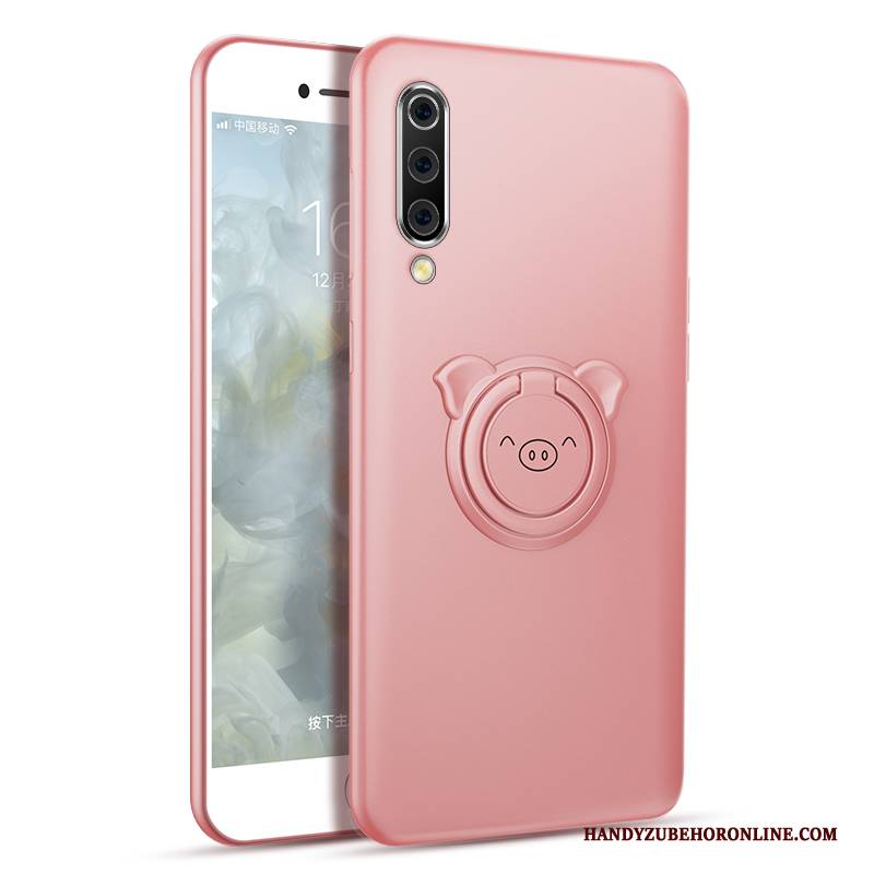 Hülle Mi 9 Lite Taschen Trend Rosegold, Case Mi 9 Lite Schutz Ring Handyhüllen