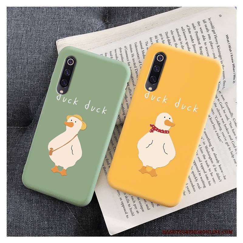Hülle Mi 9 Lite Weiche Jugend Handyhüllen, Case Mi 9 Lite Karikatur Mini Netto Rot