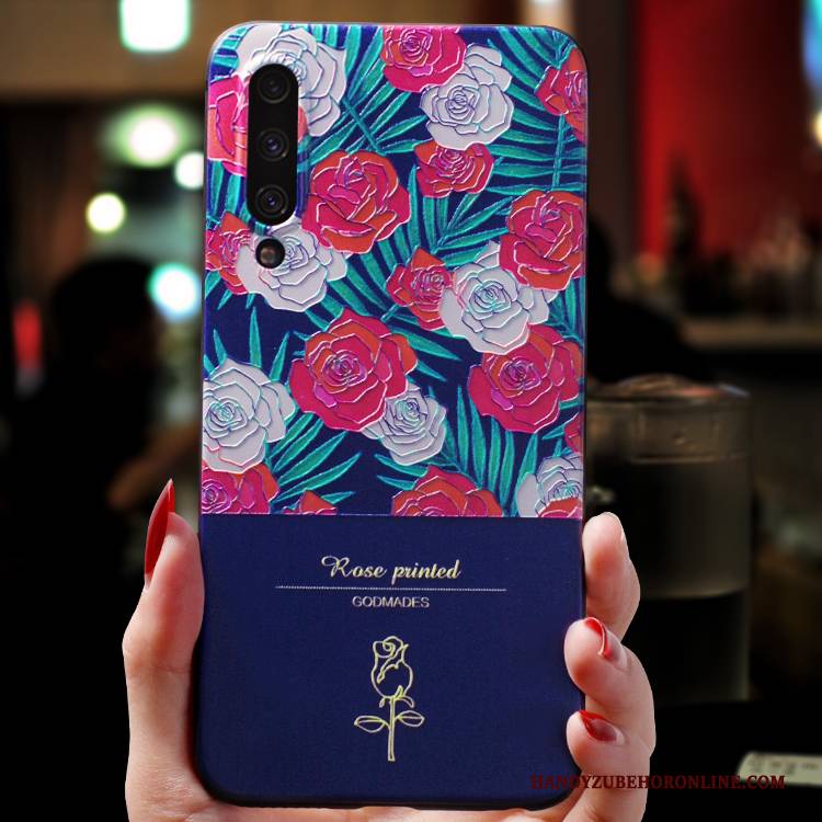 Hülle Mi 9 Mode Mini Schlank, Case Mi 9 Taschen Blau Persönlichkeit