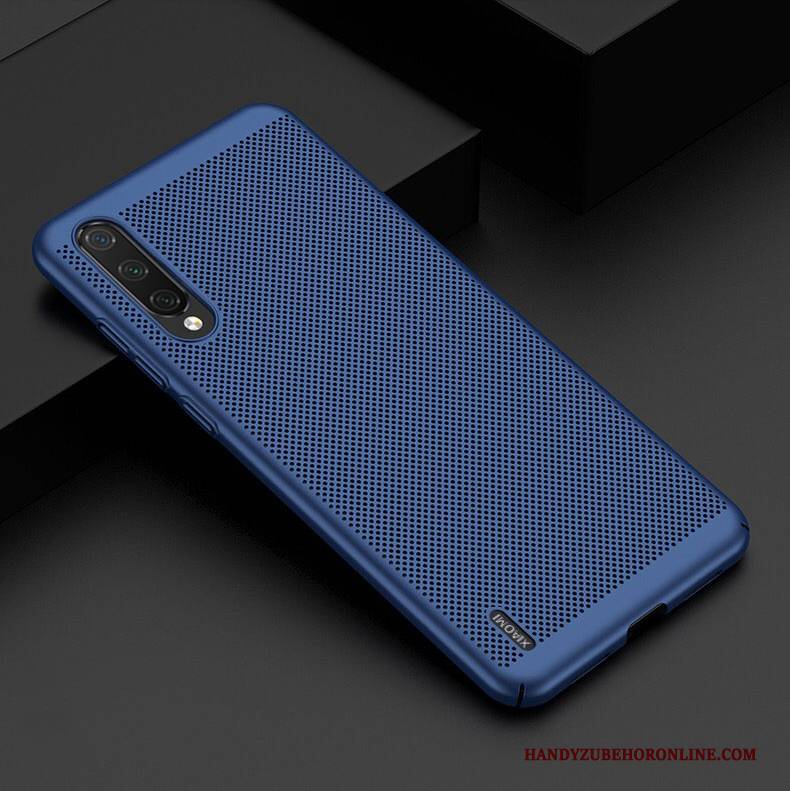 Hülle Mi A3 Schutz Atmungsaktiv Anti-sturz, Case Mi A3 Durchbrochenes Blau