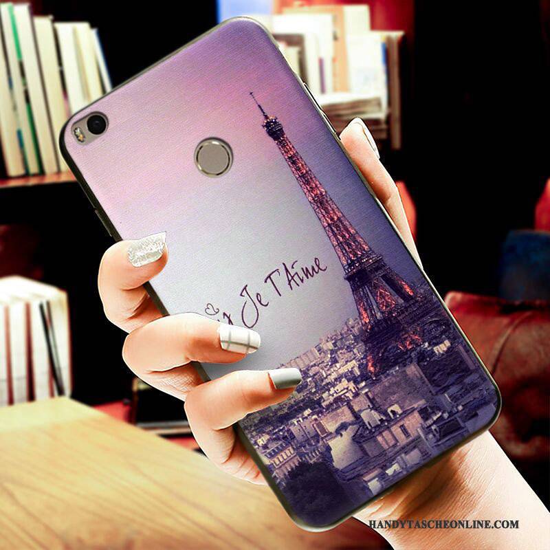 Hülle Mi Max 2 Kreativ Trend Grenze, Case Mi Max 2 Schutz Lila Persönlichkeit
