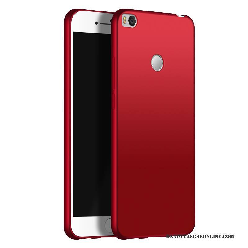 Hülle Mi Max 2 Silikon Rot Anti-sturz, Case Mi Max 2 Schutz Mini Handyhüllen