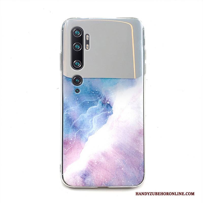 Hülle Mi Note 10 Mode Trend Kristall, Case Mi Note 10 Kreativ Handyhüllen Spiegel