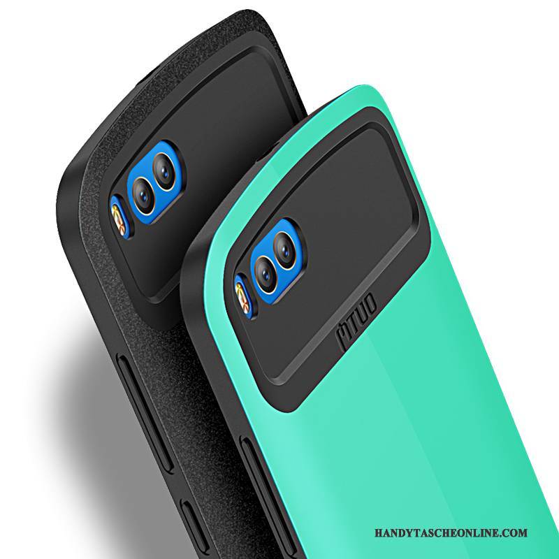 Hülle Mi Note 2 Schutz Schwer Grün, Case Mi Note 2 Taschen Nubuck Persönlichkeit