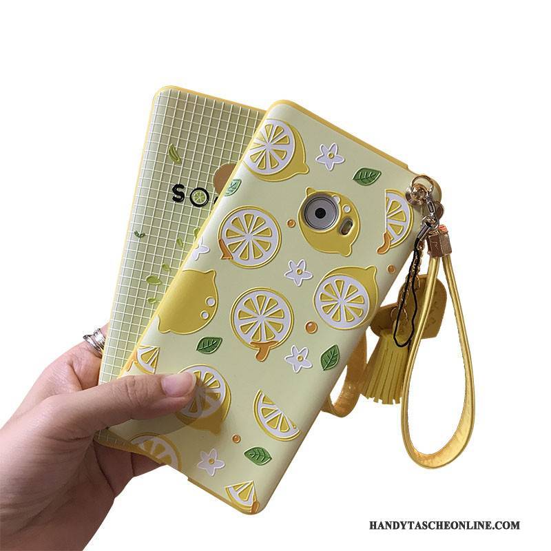 Hülle Mi Note 2 Weiche Gelb Nubuck, Case Mi Note 2 Prägung Handyhüllen Mini
