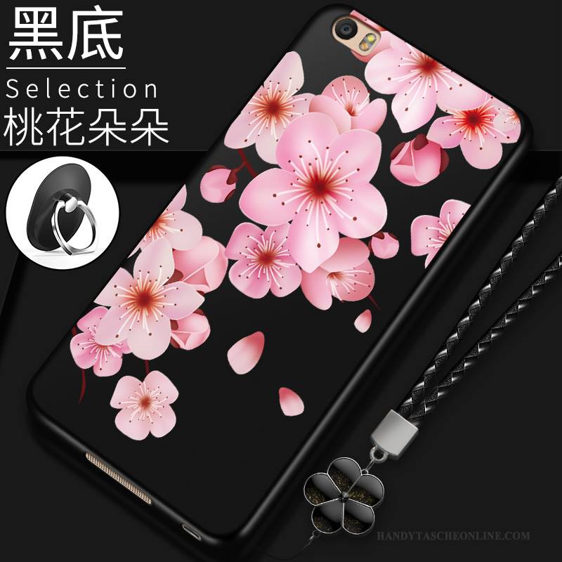 Hülle Mi Note Taschen Handyhüllen Mini, Case Mi Note Weiche Schwarz