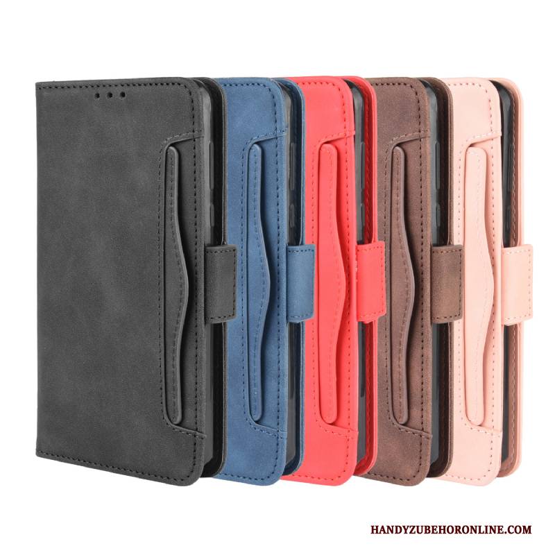 Hülle Moto G Pro Retro Karte Anti-sturz, Case Moto G Pro Lederhülle Muster Schwarz