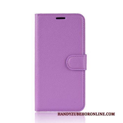 Hülle Moto G8 Power Geldbörse Muster Litchi, Case Moto G8 Power Lederhülle Business Karte
