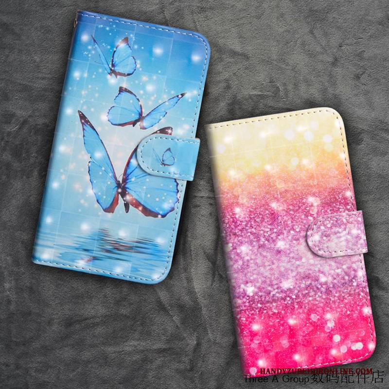 Hülle Moto G8 Schutz Persönlichkeit Handyhüllen, Case Moto G8 Folio Anti-sturz Nette