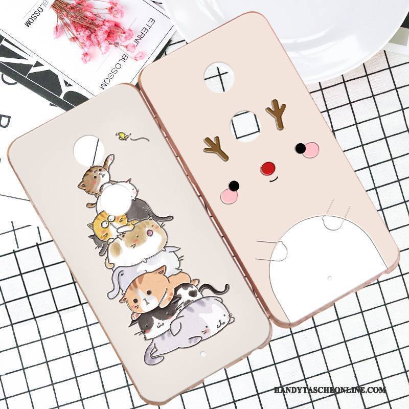 Hülle Moto Nexus 6 Karikatur Neu Anti-sturz, Case Moto Nexus 6 Schutz Gelb Schwer