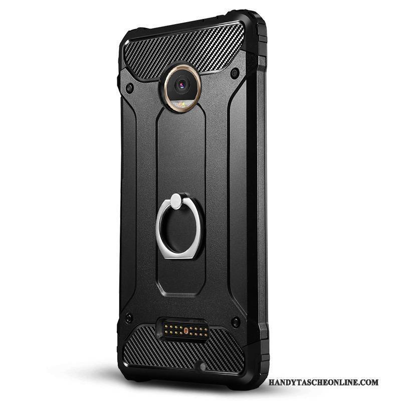 Hülle Moto Z Schutz Schwarz Persönlichkeit, Case Moto Z Taschen Anti-sturz Handyhüllen