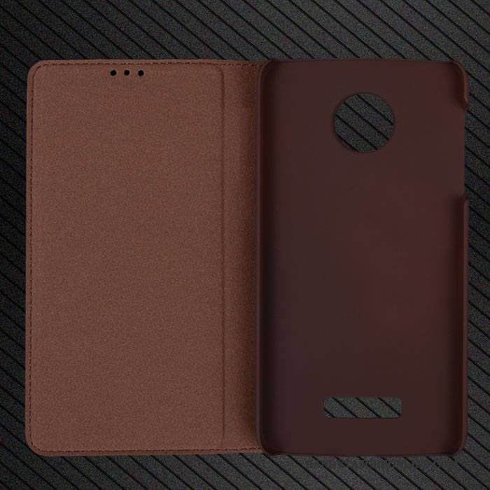 Hülle Moto Z2 Play Lederhülle Handyhüllen, Case Moto Z2 Play Schutz