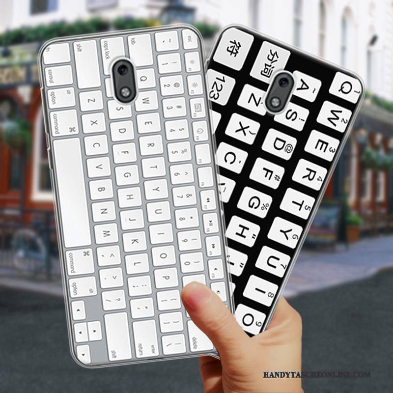Hülle Nokia 2 Weiche Trend Weiß, Case Nokia 2 Retro Handyhüllen Persönlichkeit
