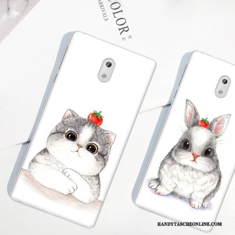 Hülle Nokia 3 Gemalt Trend Weiß, Case Nokia 3 Taschen Handyhüllen