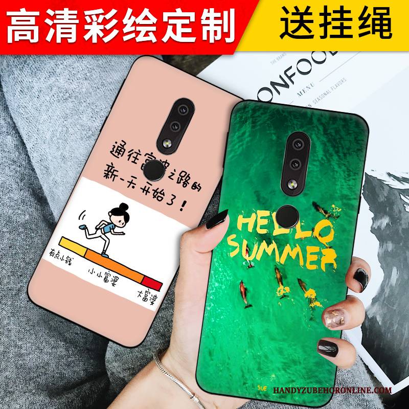 Hülle Nokia 4.2 Taschen Angepasst Anti-sturz, Case Nokia 4.2 Silikon Trendmarke Muster