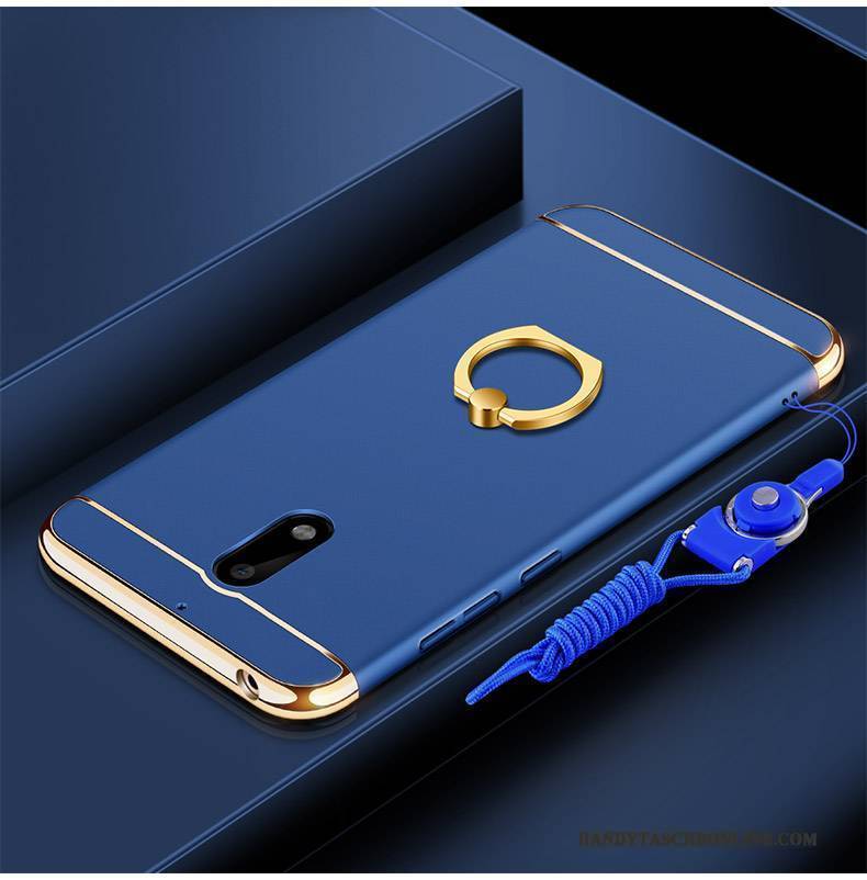 Hülle Nokia 6 Kreativ Nubuck Grün, Case Nokia 6 Taschen Anti-sturz Handyhüllen