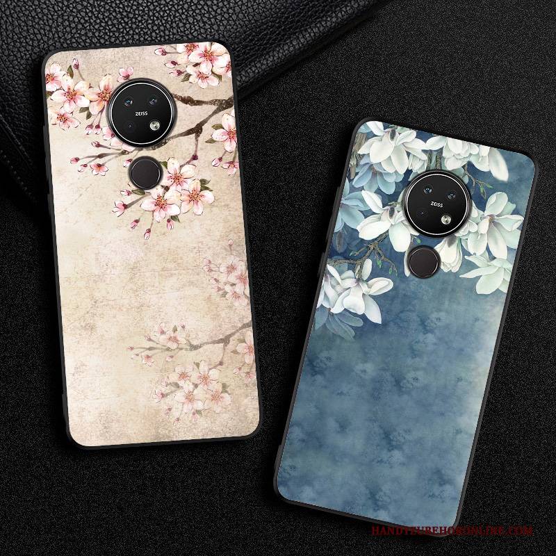 Hülle Nokia 7.2 Taschen Einfach Handyhüllen, Case Nokia 7.2 Schutz Chinesische Art Persönlichkeit