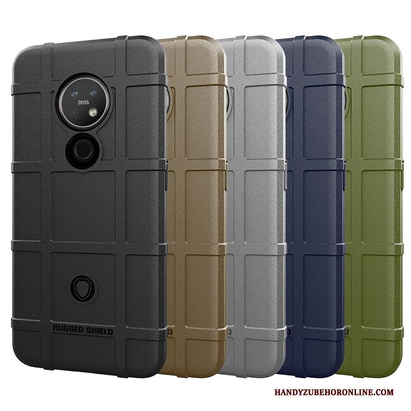Hülle Nokia 7.2 Weiche Neu Rutschfest, Case Nokia 7.2 Schutz Magnetismus Trendmarke
