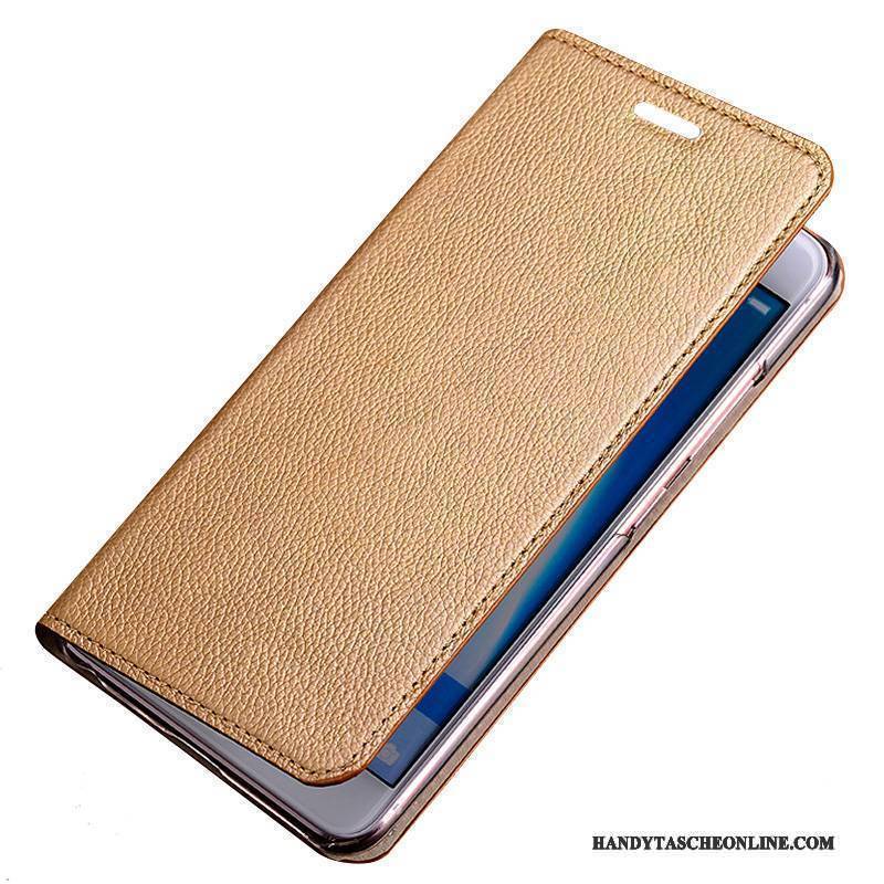 Hülle Nokia 7 Kreativ Persönlichkeit Anti-sturz, Case Nokia 7 Folio Handyhüllen Gold