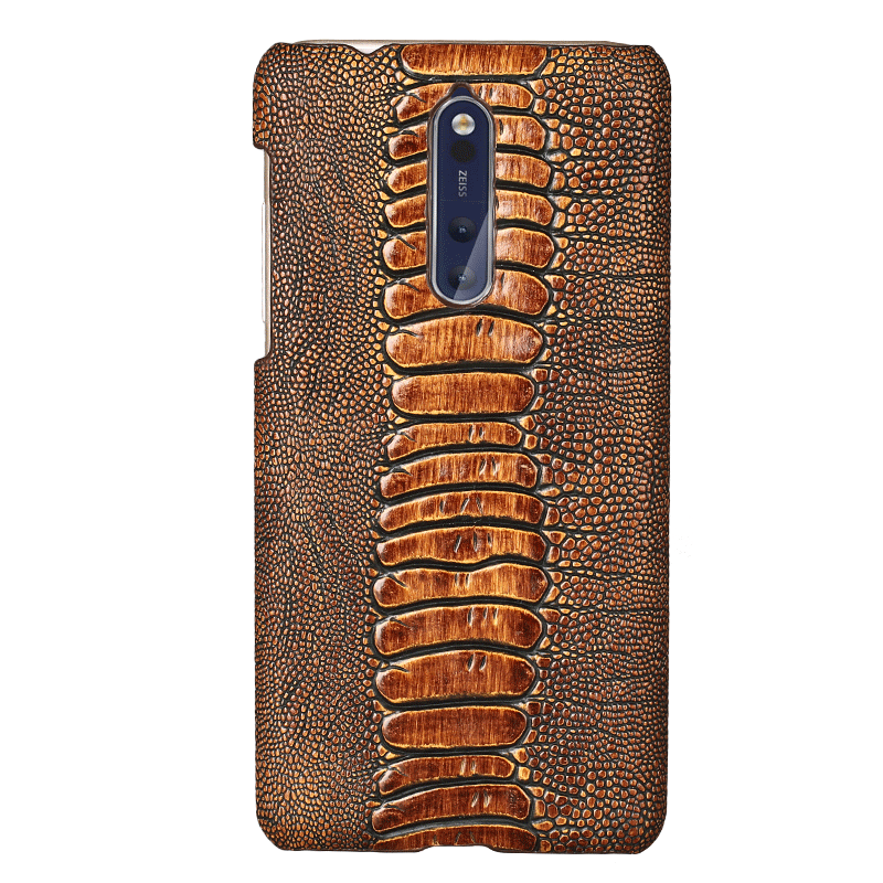 Hülle Nokia 8 Lederhülle Handyhüllen Anti-sturz, Case Nokia 8 Leder Trend Angepasst