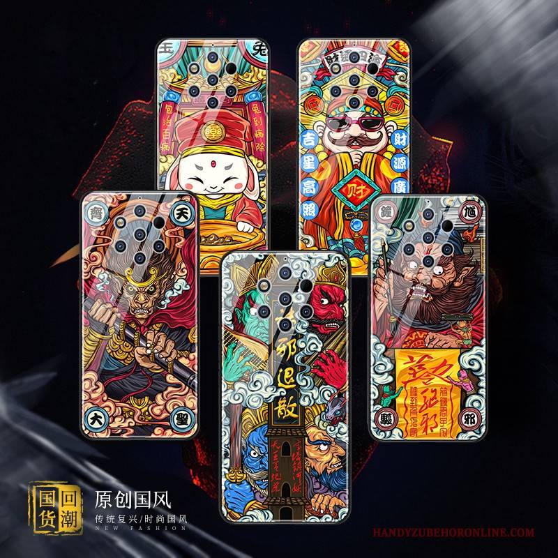 Hülle Nokia 9 Pureview Kreativ Trendmarke Glas, Case Nokia 9 Pureview Taschen Groß Handyhüllen