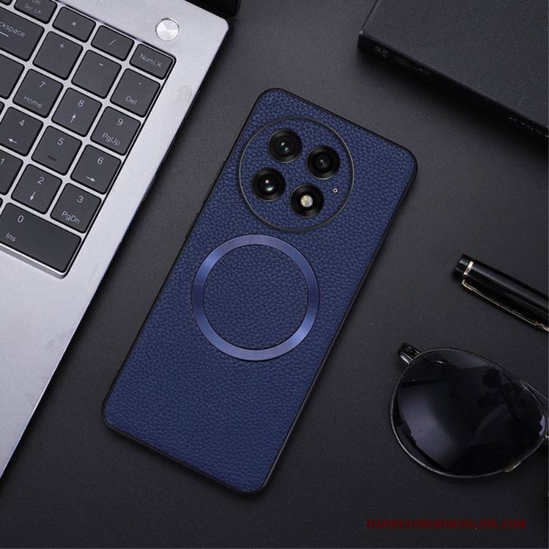 Hülle Oneplus 13 Strukturiertes Kunstleder Magsafe-kompatibel