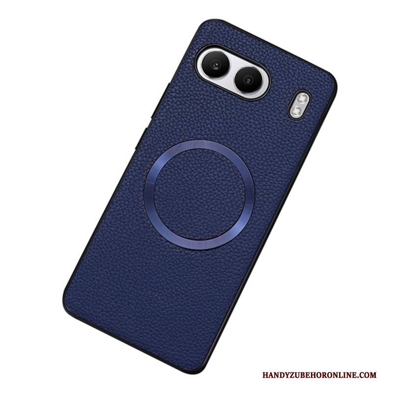 Hülle Oneplus Nord 4 Handyhülle Kunstleder In Litschi-optik Kompatibel Mit Magsafe