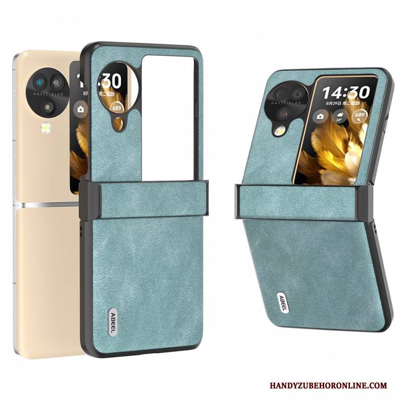 Hülle Oppo Find N3 Flip Retro-lederstil Abeel