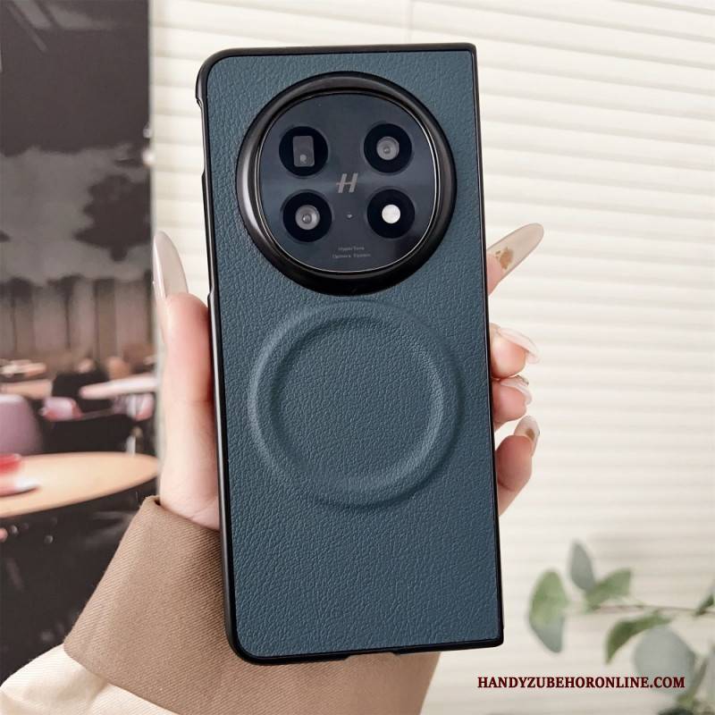 Hülle Oppo Find N5 Handyhülle Magsafe Kompatible Lederoptik