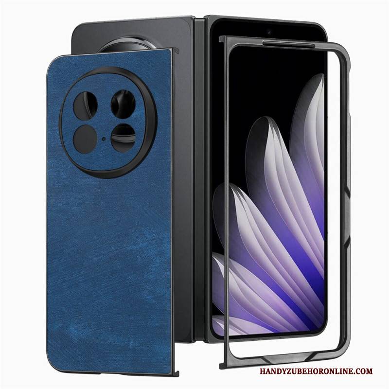 Hülle Oppo Find N5 Retro-leder