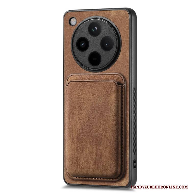 Hülle Oppo Find X8 Pro Handyhülle Retro-design Mit Abnehmbarem Kartenhalter