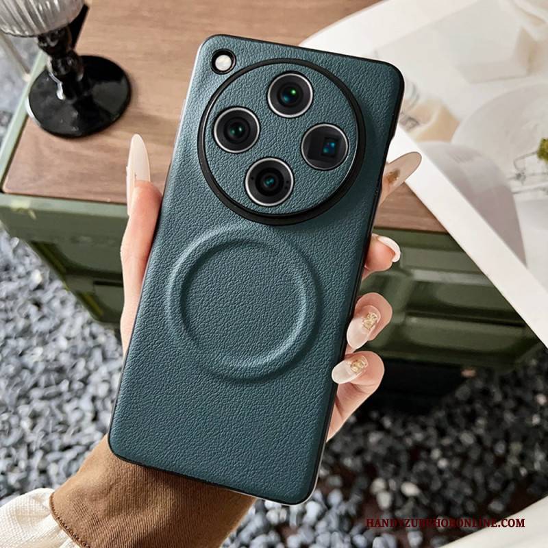 Hülle Oppo Find X8 Pro Magsafe-kompatibel Lederoptik