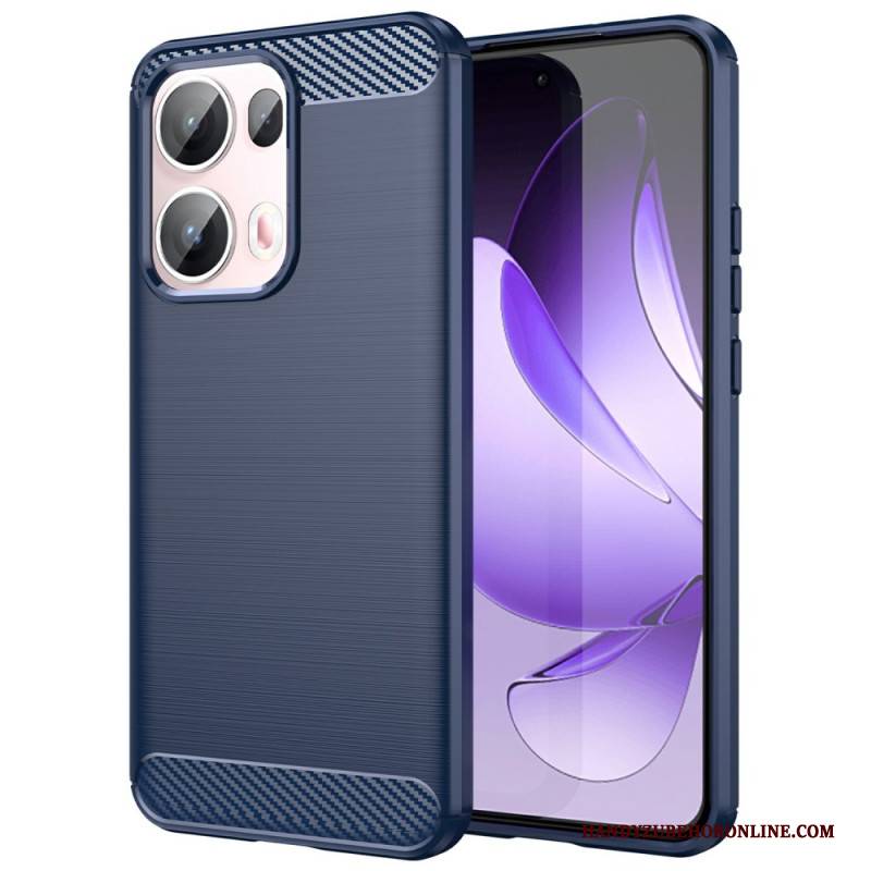 Hülle Oppo Reno 13 Pro 5g Handyhülle Gebürstete Kohlefaser