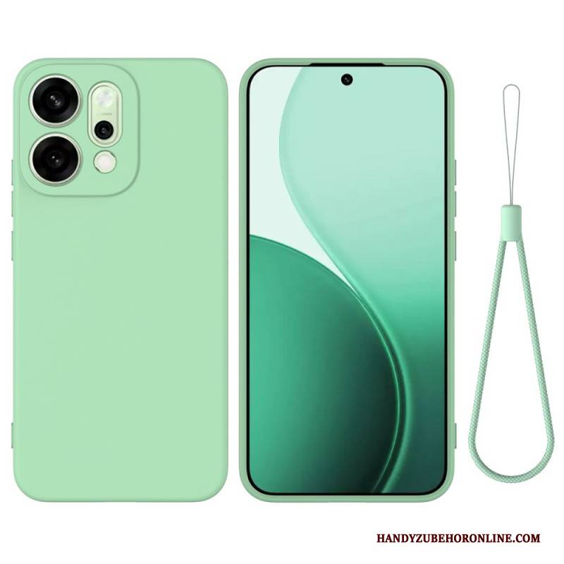 Hülle Oppo Reno 14 5g Handyhülle Silikon Schlüsselband