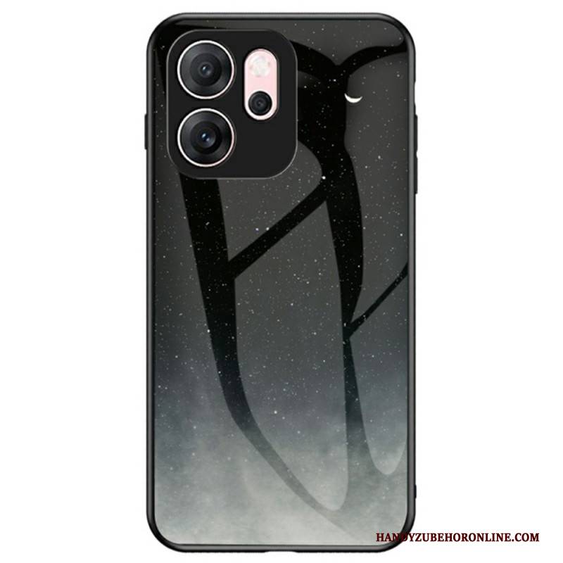 Hülle Oppo Reno 14f 5g Gehärtetes Glas In Himmelblau