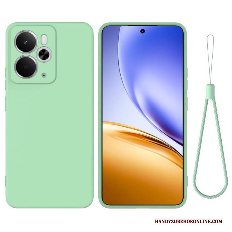 Hülle Realme 14t 5g Handyhülle Flüssigsilikon-armband