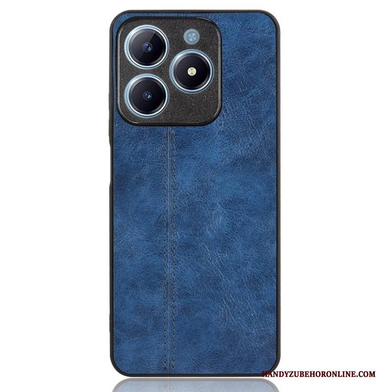 Hülle Realme C63 Genähte Lederoptik