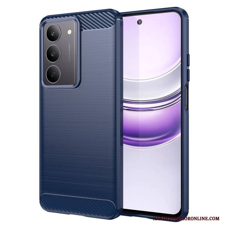 Hülle Realme C75 Gebürstete Kohlefaser