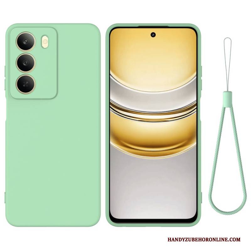 Hülle Realme C75 Handyhülle Flüssigsilikon Mit Trageband