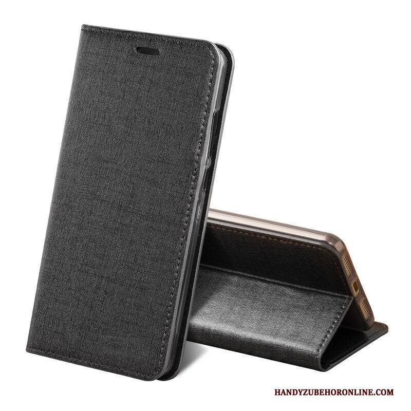 Hülle Redmi 7a Luxus Schwarz Handyhüllen, Case Redmi 7a Leder Rot Mini