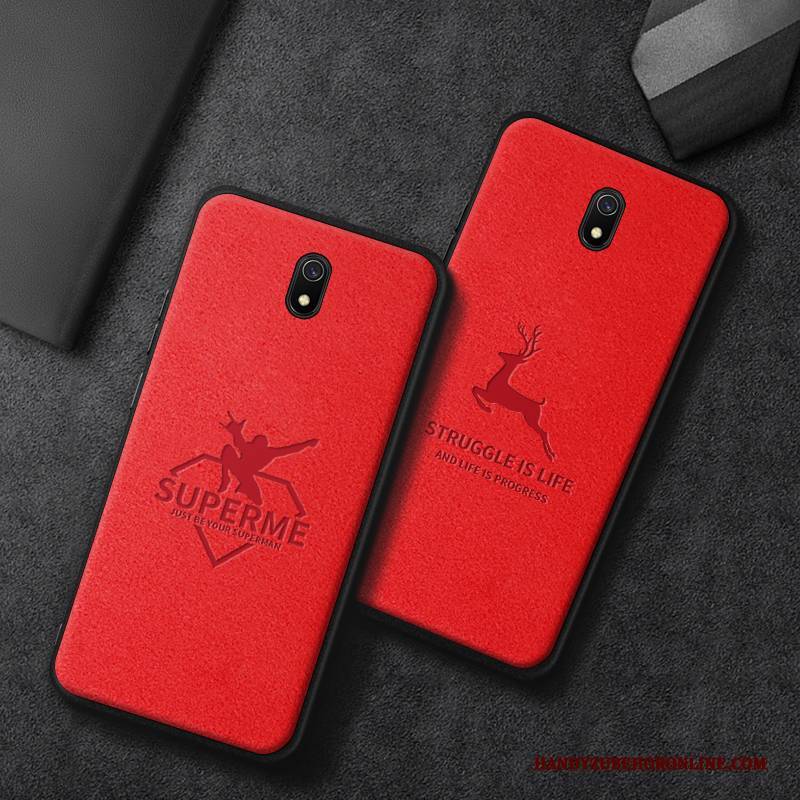 Hülle Redmi 8a Taschen Anti-sturz Mini, Case Redmi 8a Leder Trendmarke Persönlichkeit