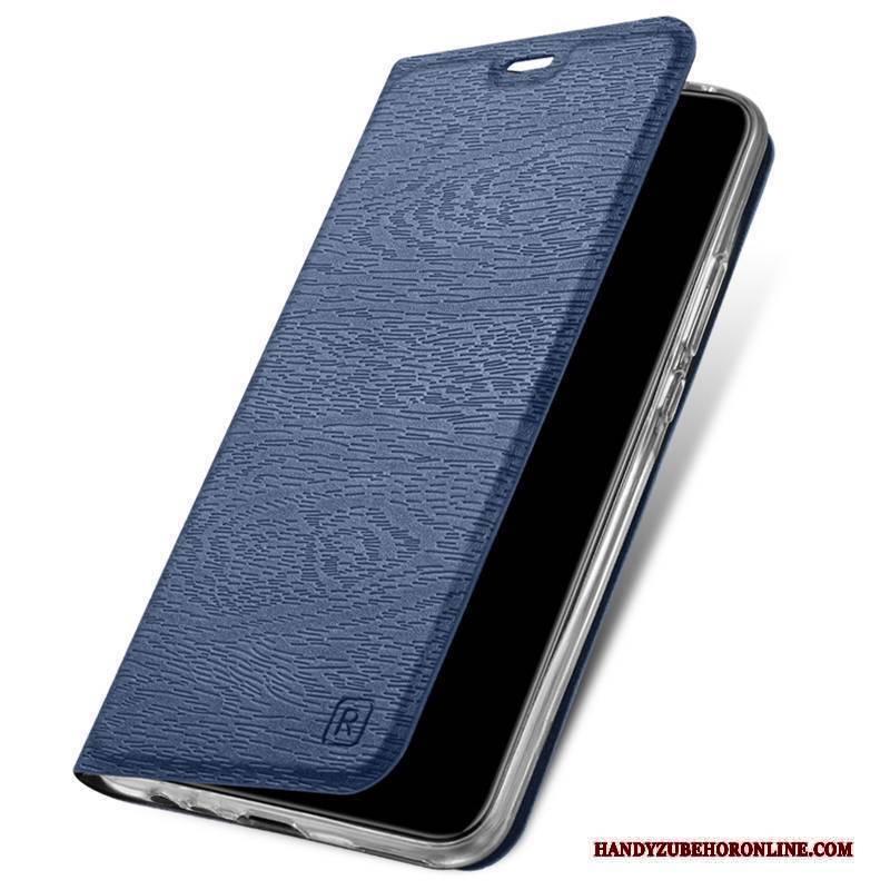 Hülle Redmi 9 Schutz Handyhüllen Anti-sturz, Case Redmi 9 Weiche Rot Dunkelblau