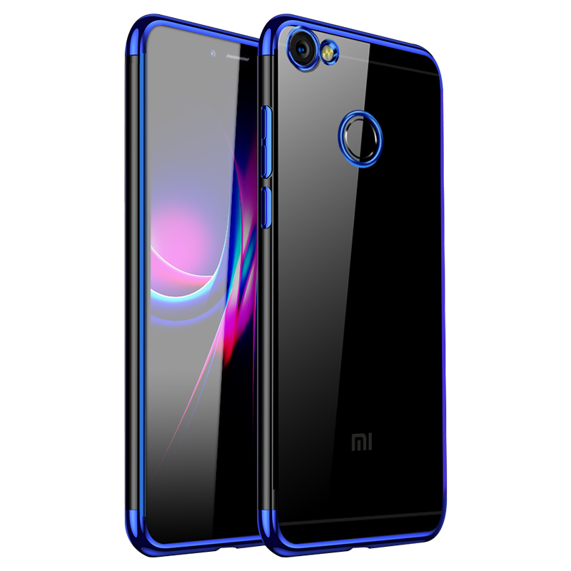 Hülle Redmi Note 5a Weiche Mini Handyhüllen, Case Redmi Note 5a Taschen Anti-sturz Rot