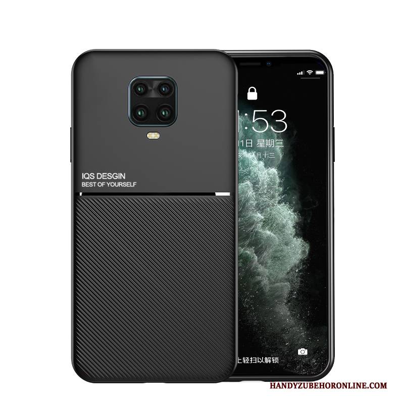 Hülle Redmi Note 9 Pro Schutz Rot Anti-sturz, Case Redmi Note 9 Pro Taschen Einfach Persönlichkeit
