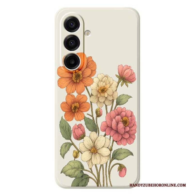 Hülle Samsung Galaxy A17 4g / 5g Blumenmuster