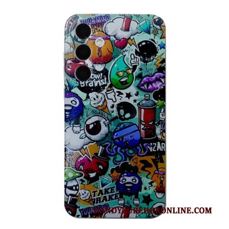 Hülle Samsung Galaxy A17 4g / 5g Handyhülle Müllmuster