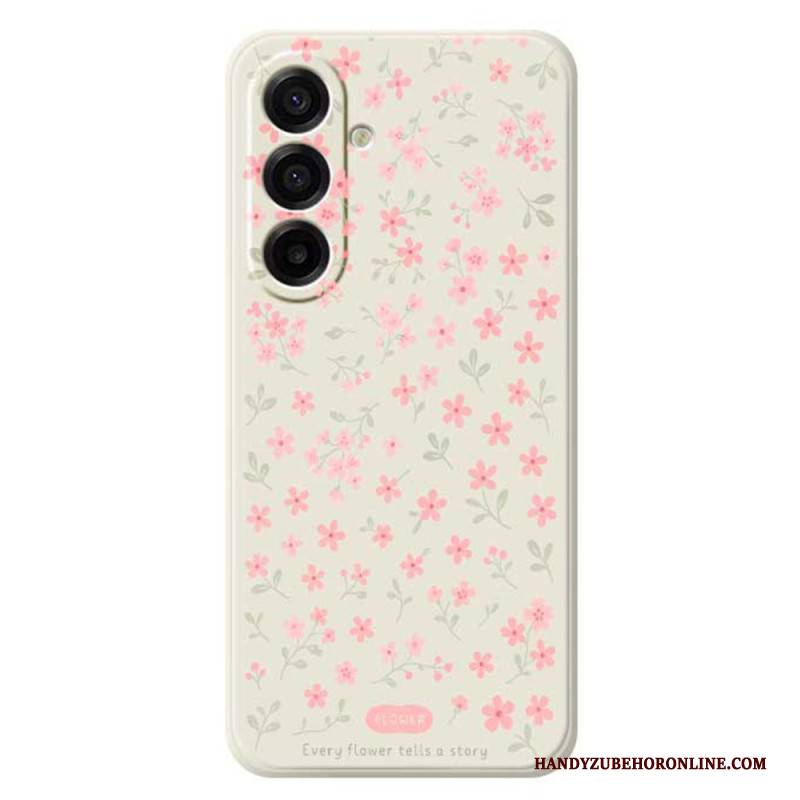 Hülle Samsung Galaxy A17 4g / 5g Rosa Blumen