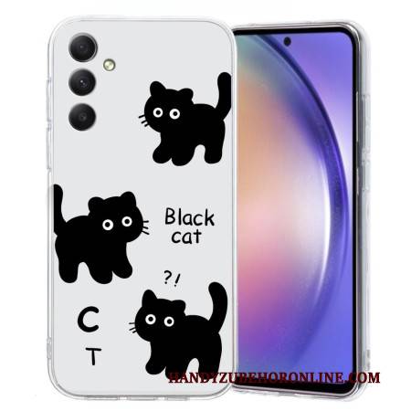 Hülle Samsung Galaxy A17 4g / 5g Schwarze Katzen