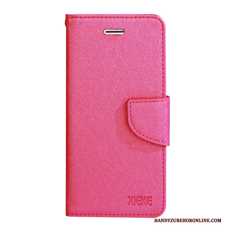 Hülle Samsung Galaxy A20e Folio Falten Handyhüllen, Case Samsung Galaxy A20e Taschen Rot Schnalle